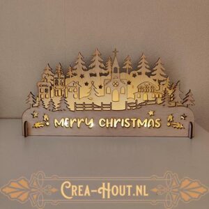 3-luik Merry Christmas