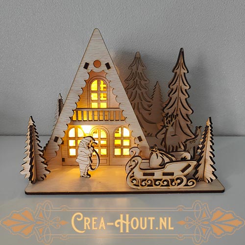 Winter scène - Afbeelding 2